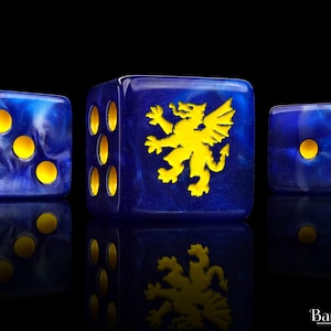 Araldica Premium, Blu, Dadi
