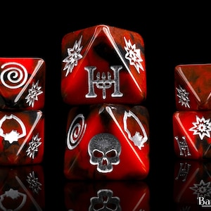 Premium Child Of Hell D8 Dice Set