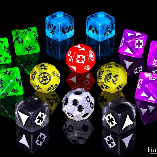 Galactic RPG, Premium Dice Set