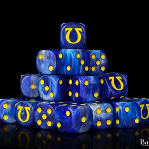 Premium Omega, Yellow, Dice