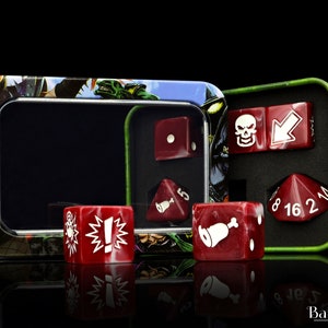 Bloody, Tabletop Football Dice Set