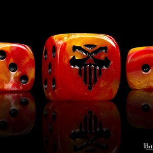 Premium Fires of Hell Dice