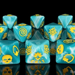 Premium Guardians D8 Dice Set