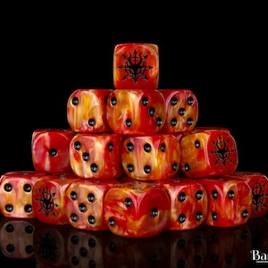 Premium Devil Dragons, Fiery Hell, Dice