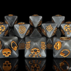 Premium Dark Sons D8 Dice Set