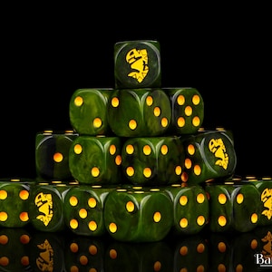 Premium Poisoned Orcs Dice
