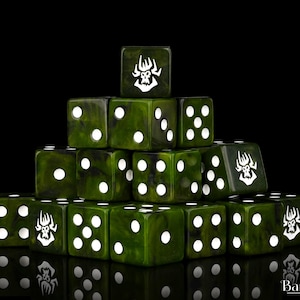 Premium Swamp Orcs Dice