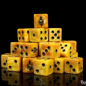 Premium Gold Company Dice