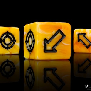 Premium Single Scatter Die | Resin Wargaming Dice