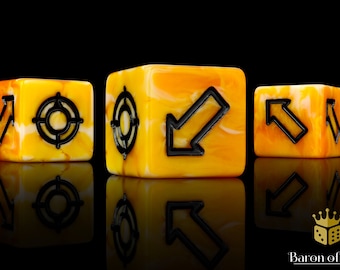 Premium Single Scatter Die | Resin Wargaming Dice
