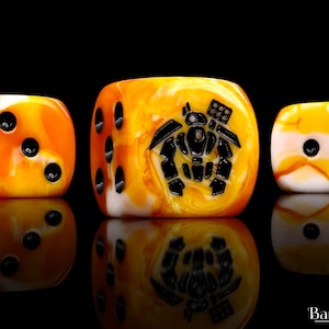Robot Crisis Premium, Ocre, Dados