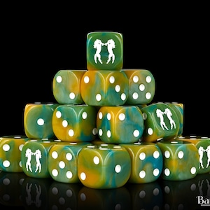 Premium Fighting Horses Dice