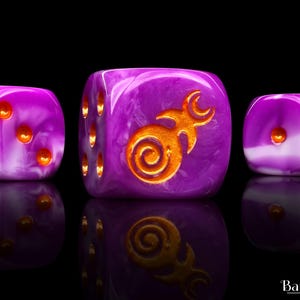 キャラクター Warhammer Hedonites of Slaanesh Dice HEDONITES OF SLAANESH DICE 40K Warhammer Games Workshop