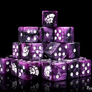 Premium Alien Dice | Resin Wargaming Dice | 16mm or 12mm