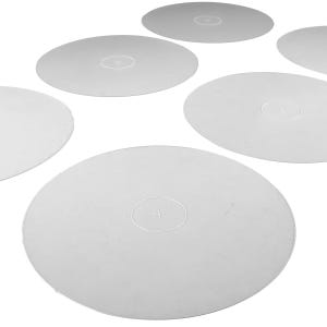 Set of 6 Objective Markers - Compatible with Tabletop Game Systems