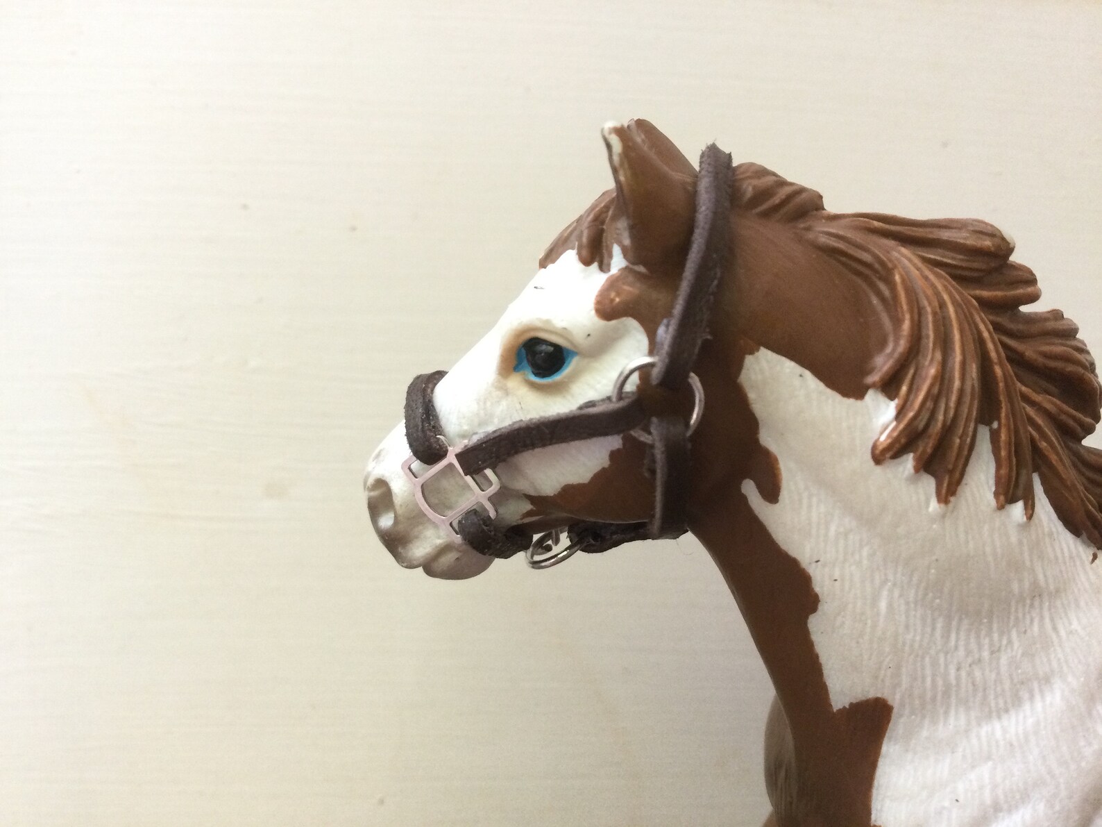 Schleich horse leather halter handmade Etsy