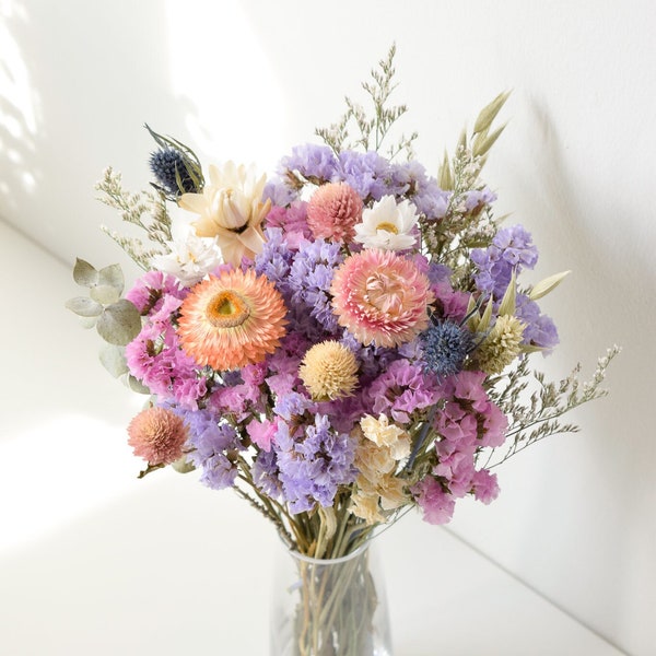 Wildflower Meadow - Dried Flower Bouquet/Arrangement - Home Decor - Wedding Centrepieces