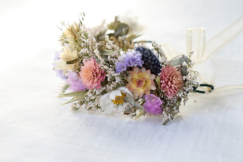 pink wrist corsage