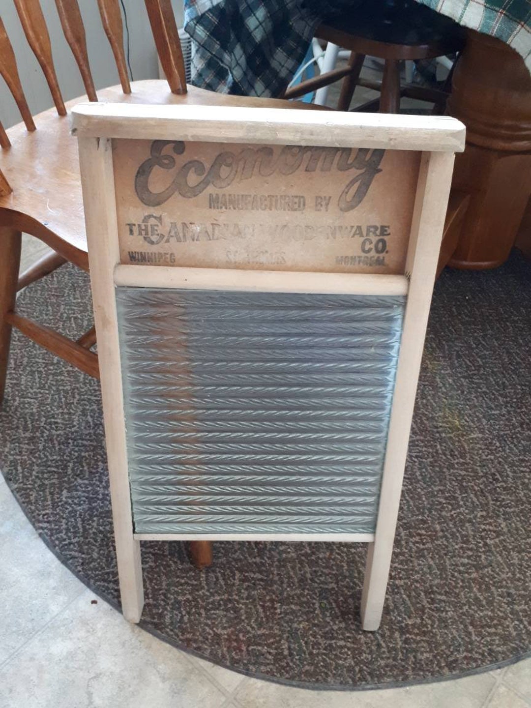 Vintage Economy Washboard Antique Etsy