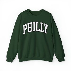 Philadelphia Football Sweatshirt | Vintage Philadelphia Graphic Sweatshirt | Philly Sweatshirt | Philadelphia Football Crewneck image 6
