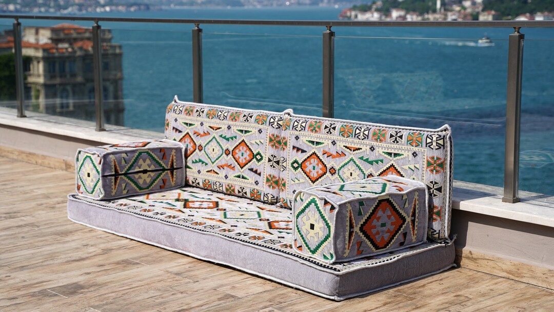 4 Thickness Single Sofa, Floor Couch, Sectional Sofas, Yoga Sofa Sets