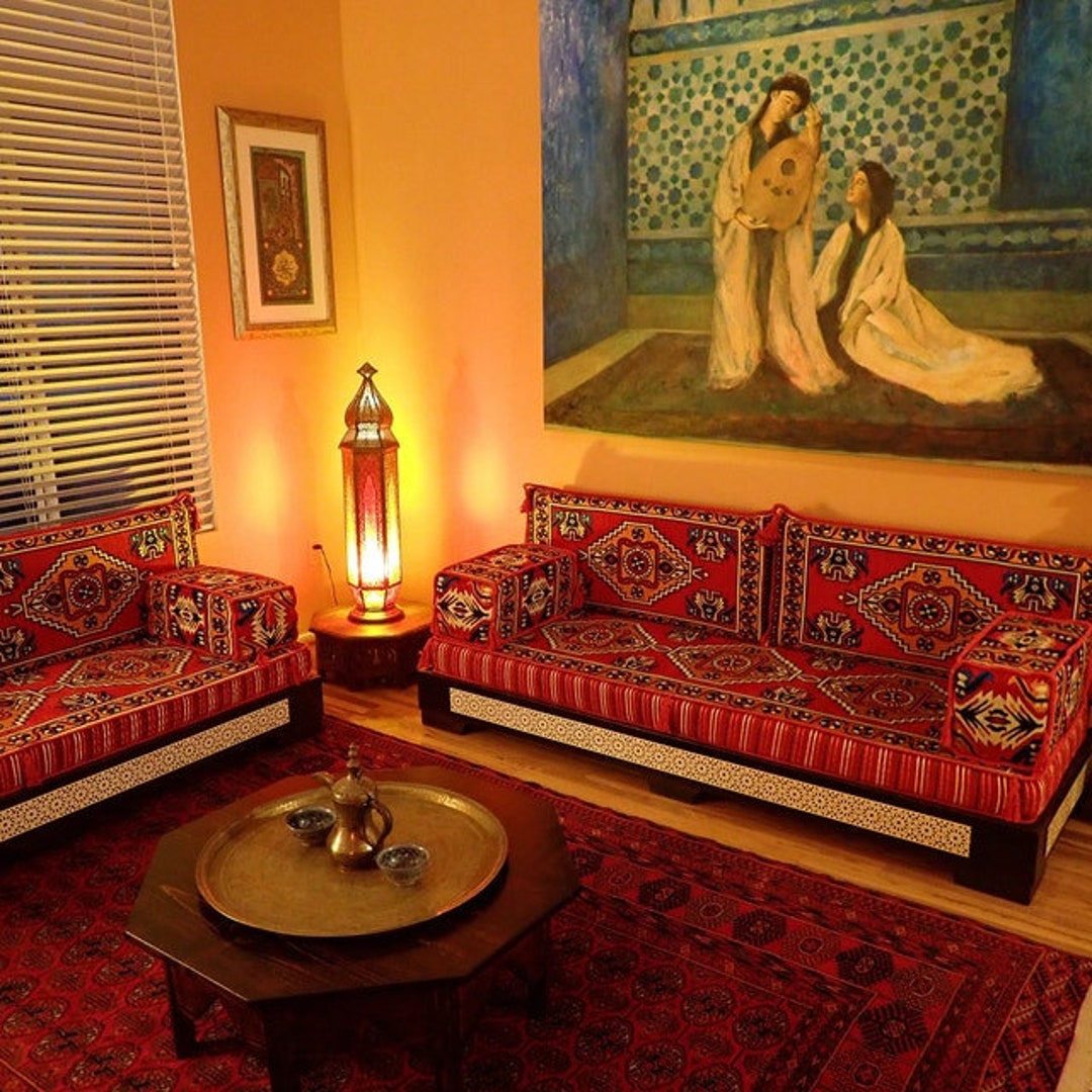 Oriental Sofa Arabic Sofa Sectional Sofa Sectional Couch Etsy
