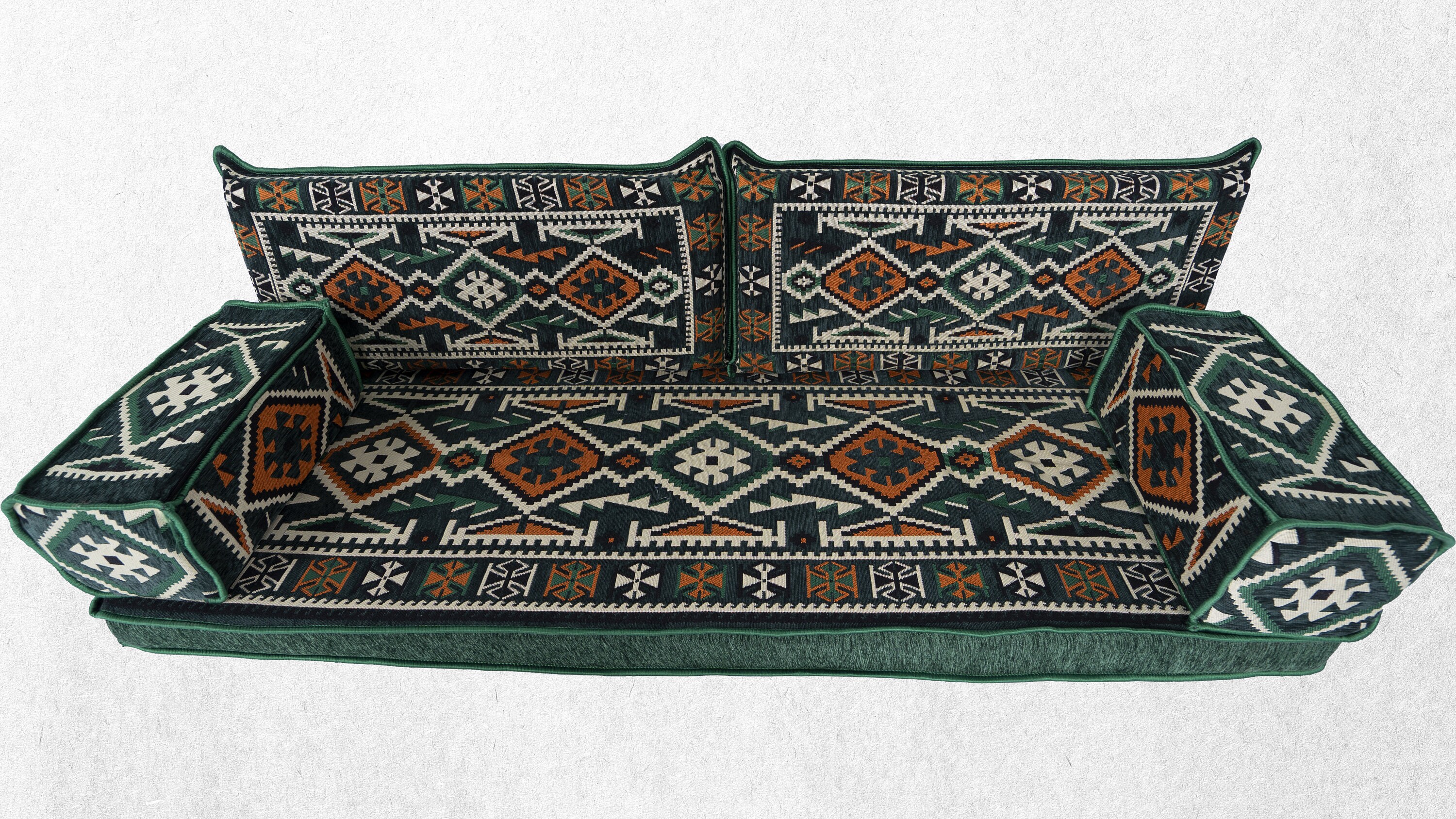 Arabisches Sofa Sitzset Arabisches Sofa Bodenkissen Boho | Etsy