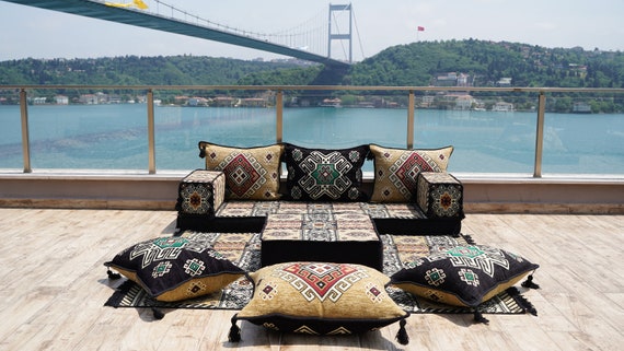 verantwoordelijkheid bubbel kort Sofas and Loveseat Traditional Design Arabic Lounge Set - Etsy