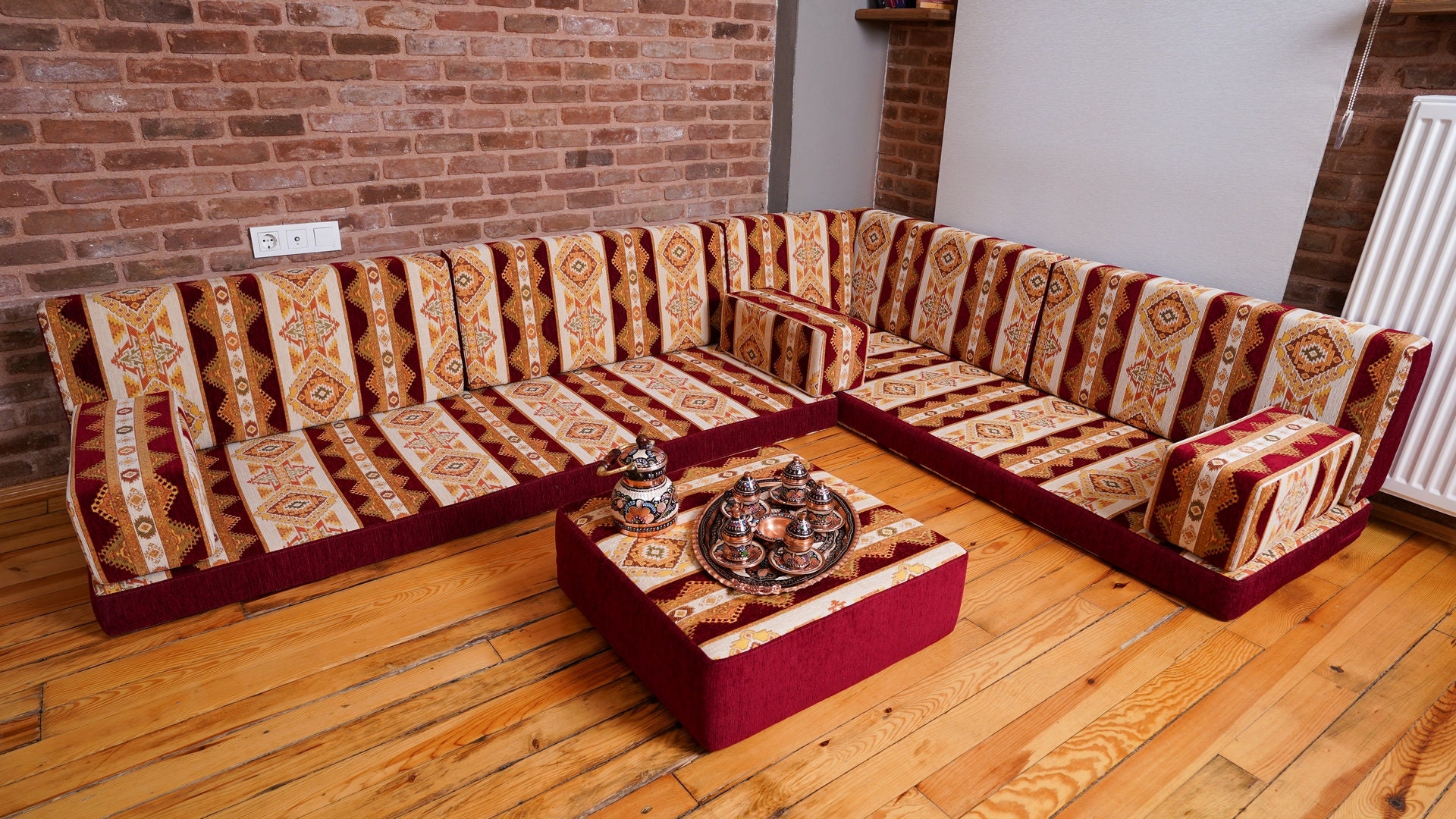 Moroccan on sale corner sofa