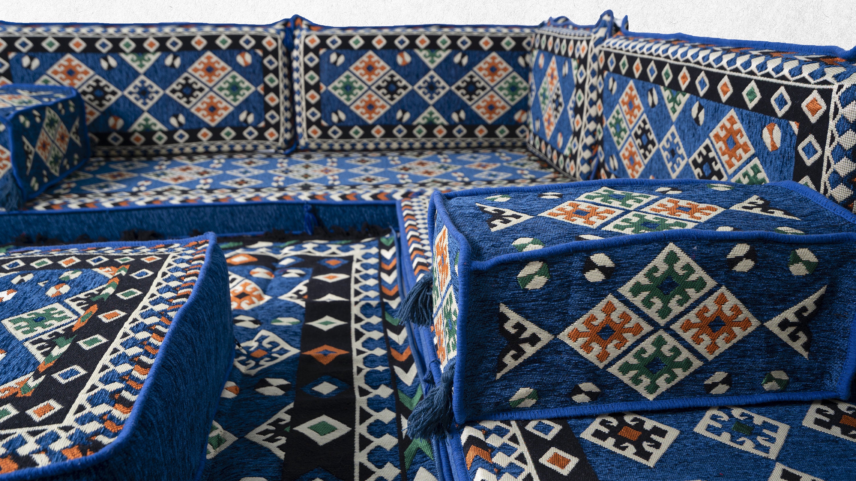 Marokkanische Sofa-Set Boden Sitzset Ecke Boden Sofa Set | Etsy