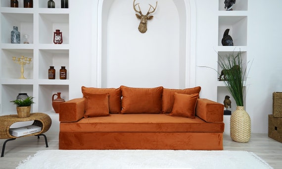 8 4 Inch Thick Turkish Floor Sofa Sectional Sofa Meditation Sofa