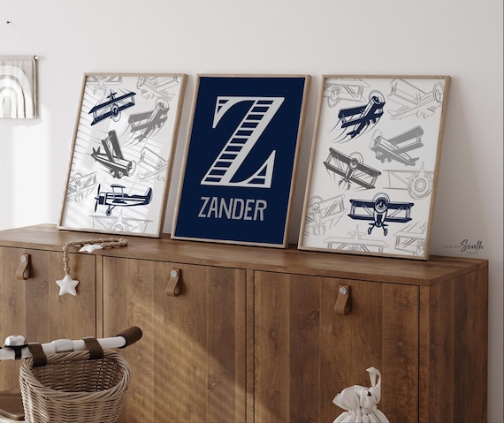 Airplane nursery art, boys airplane art, boys airplane nursery, airplane art for boys, aviation nursery, airplane boys art, airplane baby