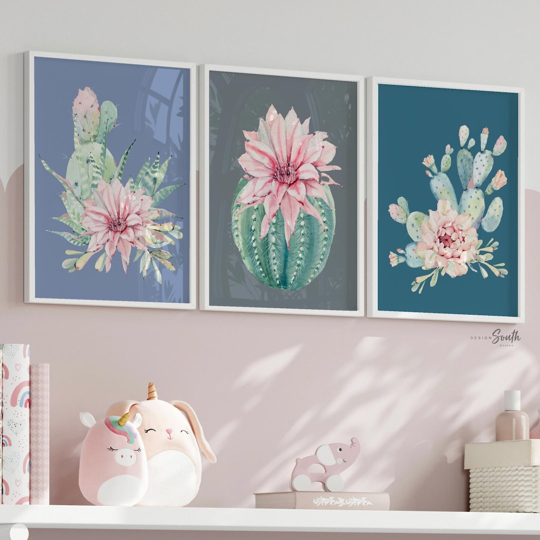 Bathroom Wall Decor, Floral Art Prints for Guest Bathroom, Adult ...