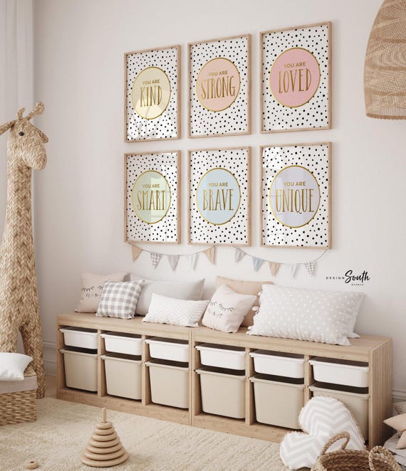 Pastel Nursery Art Prints: Inspirational Decor for Child's Room