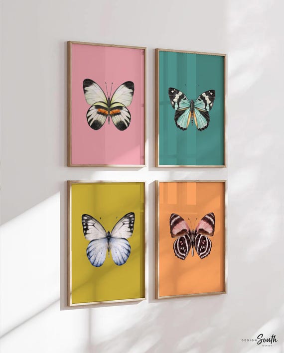 Butterfly baby art, butterfly baby nursery, butterfly nursery decor, butterfly nursery art, girls butterfly wall art, butterfly girls decor