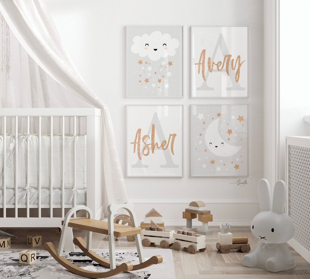 I Love You In The Morning Banner - Cotton Canvas Wall Hanging Sign, Natural Beige, Nursery Or Room Decor Gift - View #6
