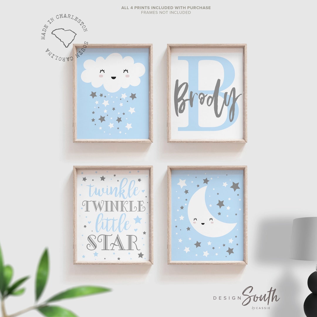 Baby Blue Boy Nursery Ideas, Boy Baby Blue Room, Nursery Decor, Modern