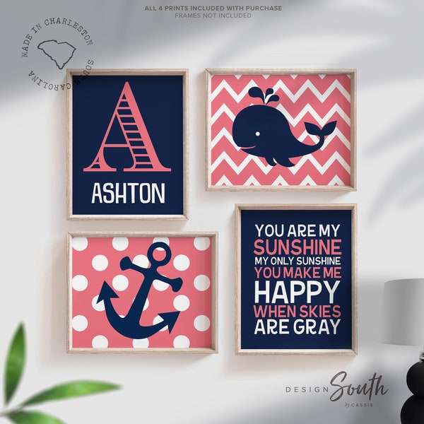 Nautical Baby Girl Etsy