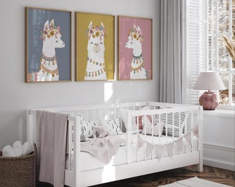Brooke & Vine Brooke & Vine Girl Room Wall Decor Art Prints - India