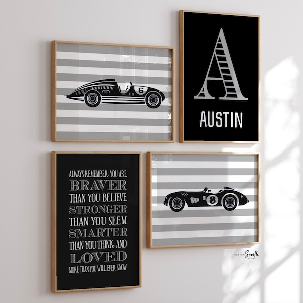Racecar Room Decor - Etsy