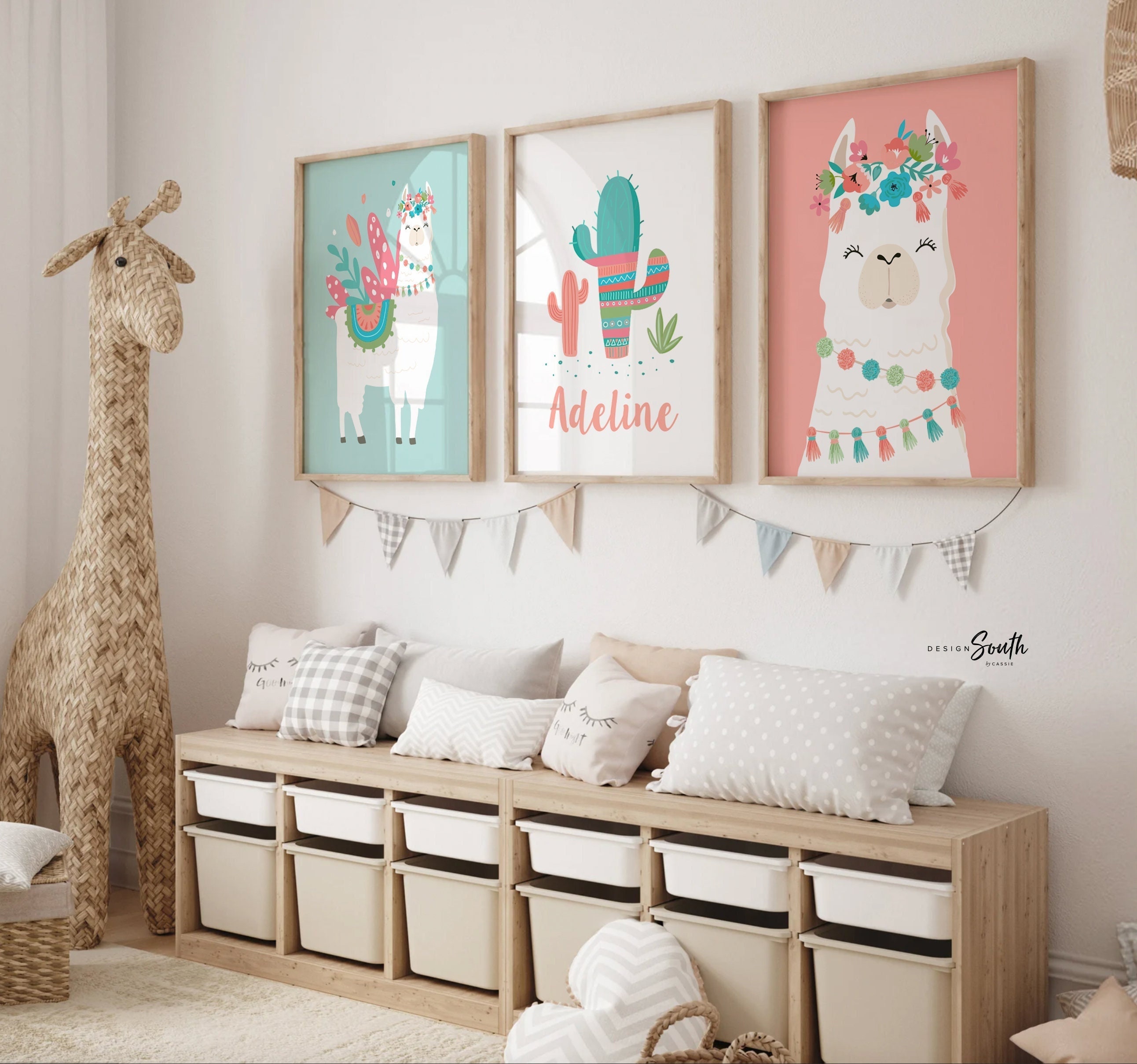 decoration lama pour une chambre d enfants - Les Bonnes Bouilles