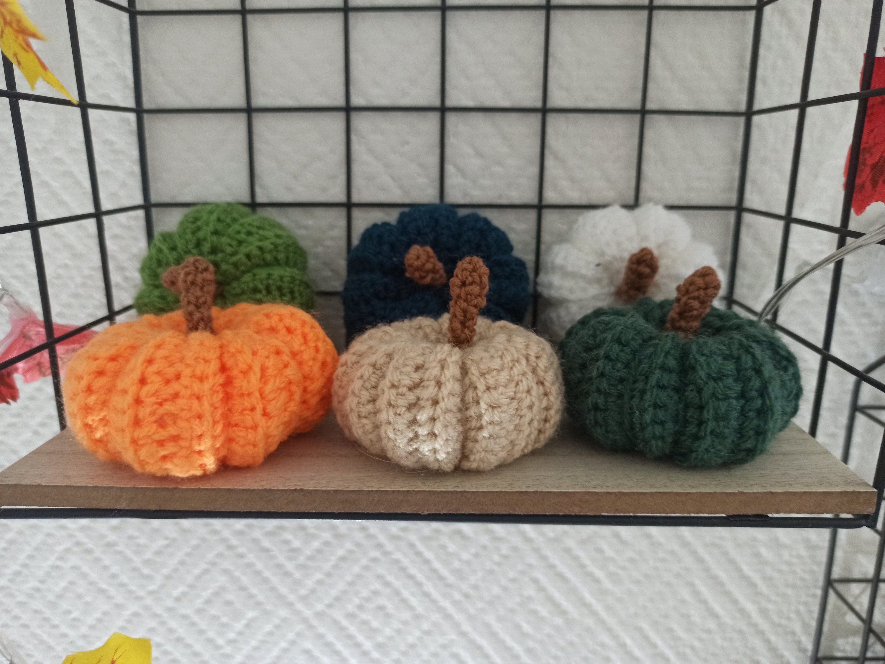Citrouilles Faites en Crochet