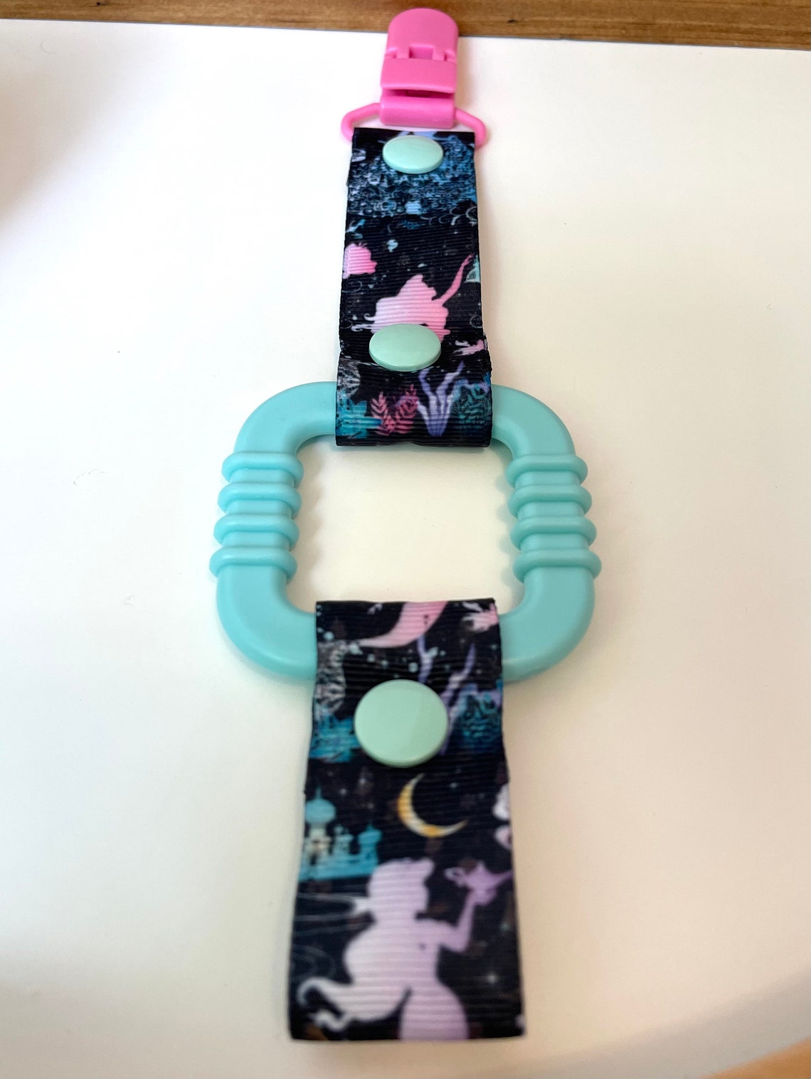 Disney princesses binky//pacifier clip Etsy