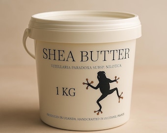 Beurre de karité Nilotica non raffiné. Rostro, cuerpo, lèvres, cheveux