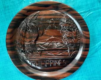 Decorative Plate with Phillipino Scenery