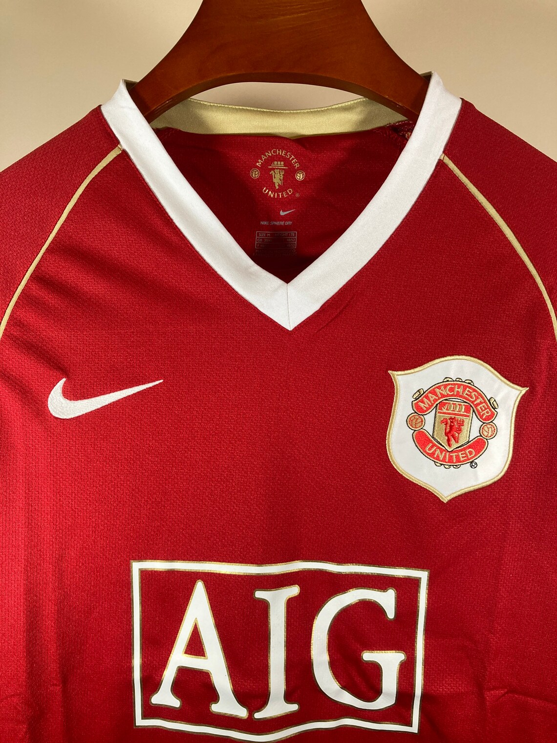 Manchester United 2006-07 Red Home Retro Kit/Shirt Ronaldo-7 | Etsy