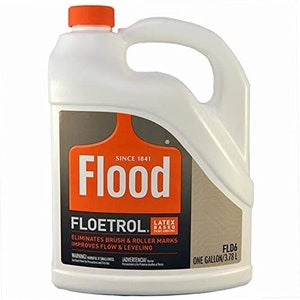 Flood Floetrol Clear Latex Paint Additive. Fluid Paint Thinner. Flood FLD6 Floetrol Latex Paint Additive. Floetrol For Art. Liquid Art.