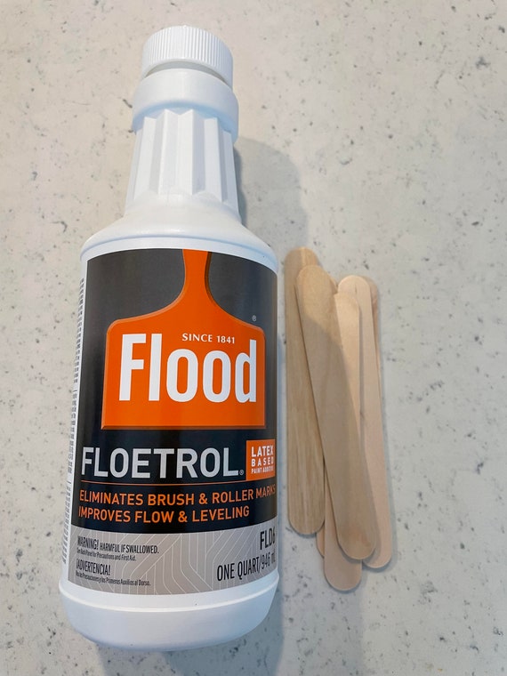 Floetrol Paint Additive Pouring Medium for Acrylic Paint 1-pack, 20 Pixis  Wood Mixing Sticks. Flood FLD6-04 Flood Floetrol Clear -  Israel