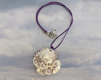 Necklace, Natural Seashell Beach Jewelry, Beach Style, Mermaid Necklace, Seashell Necklace, Beach Wedding Jewelry, Seashell Jewelry