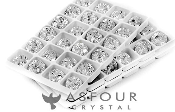 Rivoli 25mm Crystal.sew-on Rhinestones for Clothes and 